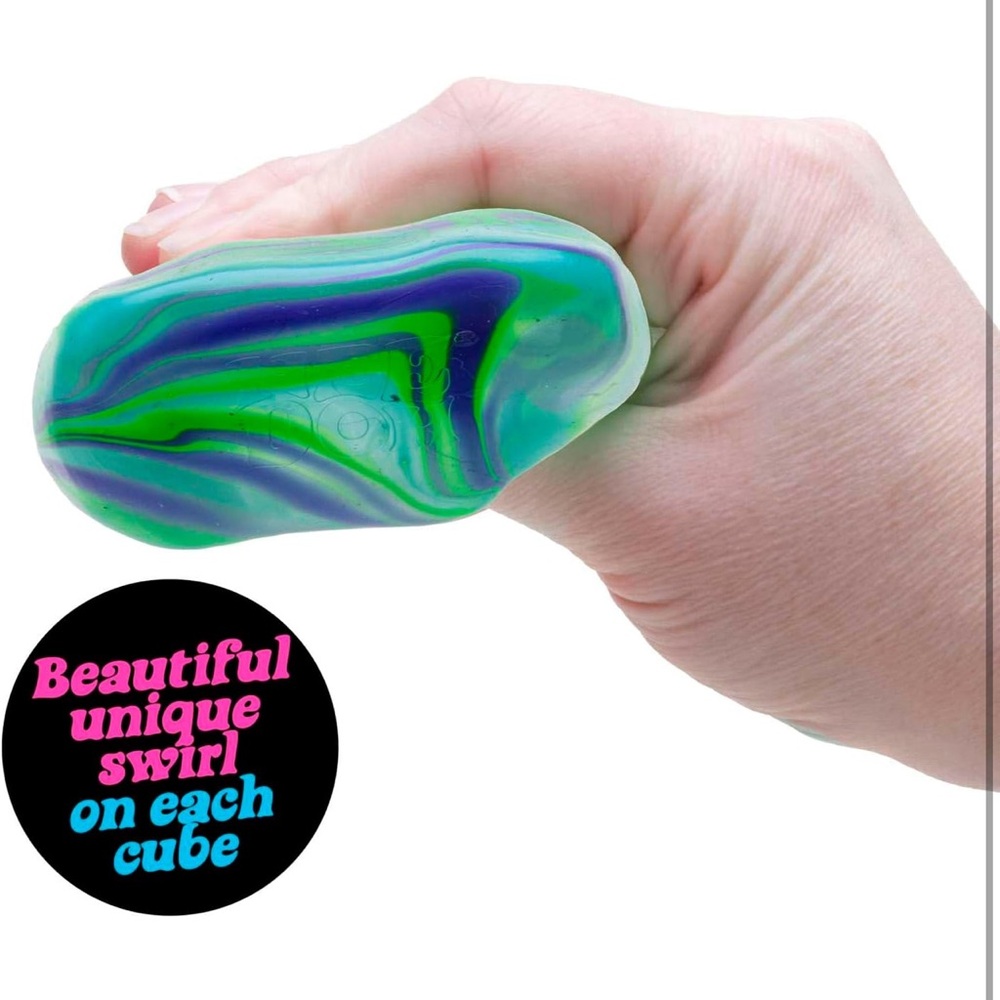 Nee Doh Swirl Cube Stress Ball - Picture 6 of 7